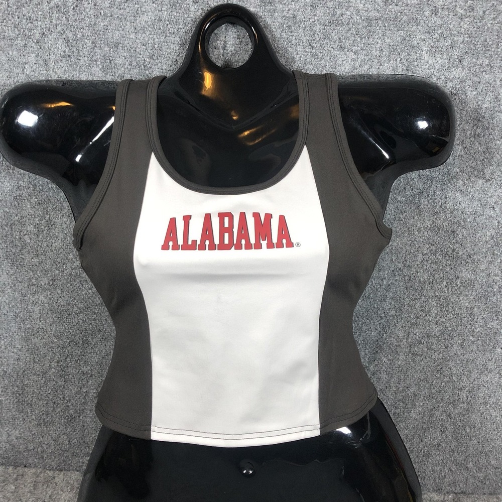 Alabama Crimson Tide Tank Top Womens M Black NCAA ZooZatz